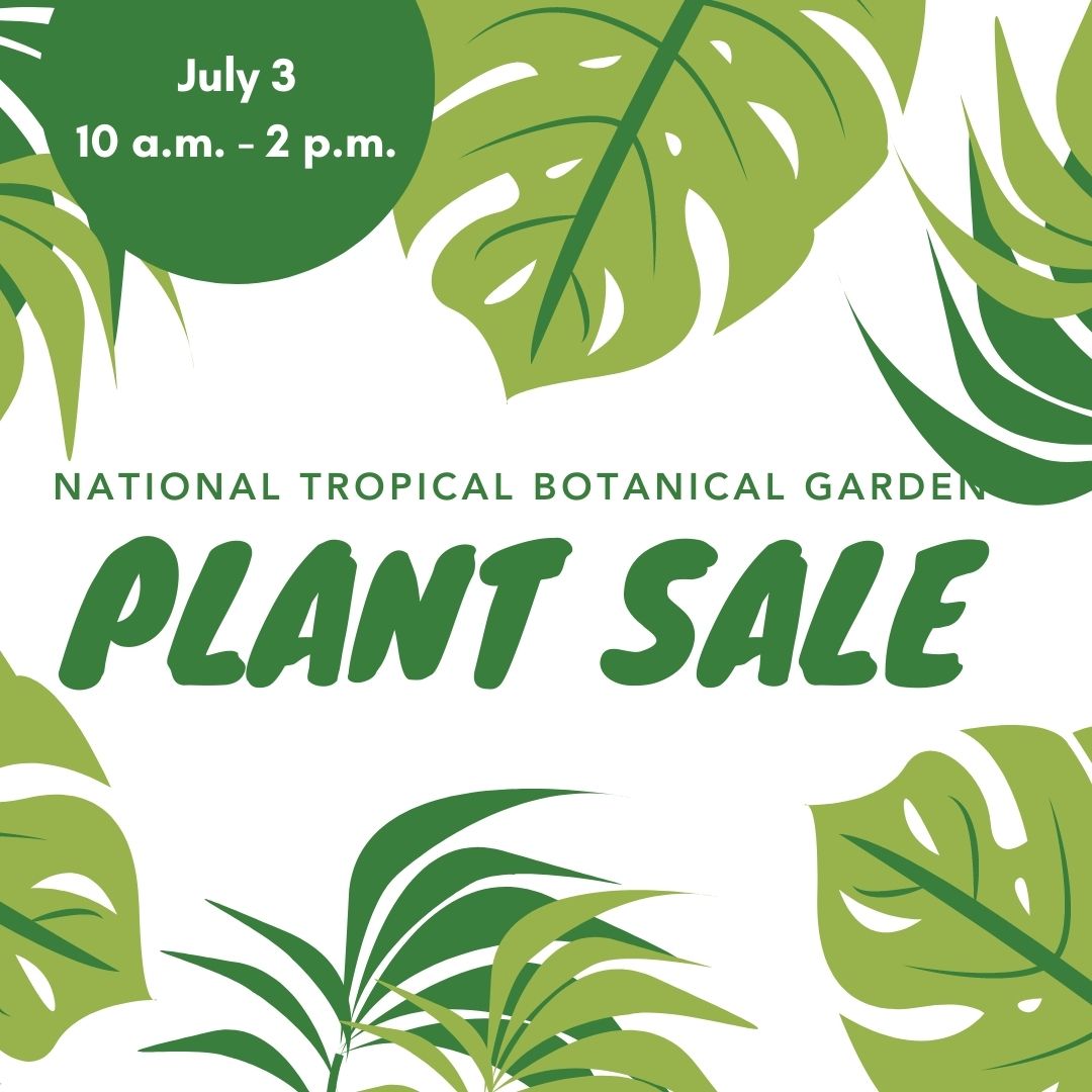 July 3 plant sale